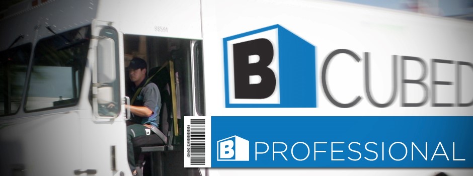 B Cubed professional delivery truck